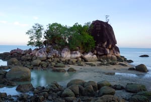 When The Waters Recede: Walking to Batu Ferringhi Isle