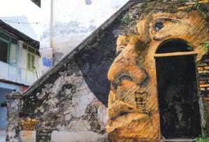 An Art Exchange on Penang’s Walls and Streets