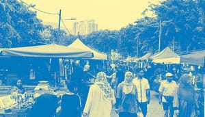 Selected  Pasar Malam In Penang